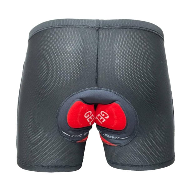 Pantalones cortos de ciclismo, ropa interior de ciclismo con acolchado para hombres y mujeres, elásticos profesionales. L