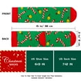 thumbnail image 4 of Fun Christmas Socks for Women - Funny Xmas Gifts for Female Novelty Cozy Crew Cotton Sock Set, 4 of 7