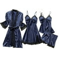 thumbnail image 2 of MesaSe 2024 Pyjamas pour Femmes Ensemble de Pyjama en Soie Satin Ensemble de Pyjama en Soie pour Femmes Haut Cami Robe de Nuit en Dentelle Robe de Nuit Ensemble de Vêtements de Nuit, 2 of 6