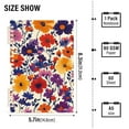 thumbnail image 2 of FORMRS 1-Subject Spiral Notebook 8" x 5" College Ruled 60 Refillable Sheet, Colorful Flowers Pattern, 2 of 7