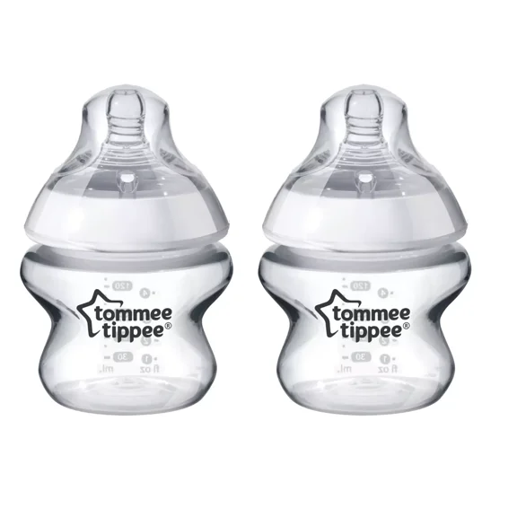 Closer to Nature Newborn Baby Bottle, 5 oz (2 Pack)