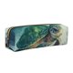 thumbnail image 1 of Disketp Watercolor Turtle5 Estuche de Lápices de Cuero con Cierre, Estuche Compacto para Papelería, Bolígrafos y Accesorios Pequeños, 1 of 7