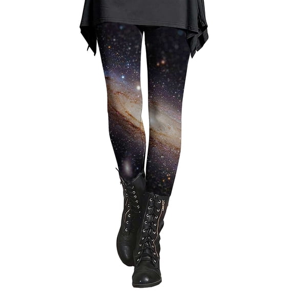 Soyumi Workout Tummy Control Tights for Women Going Out Jogger Baggy Winter Clothing Ski Work Fall Fashion Outfits Long Pajama Pants Leggings for Women Trendy thermal Thicken High Waisted, Black