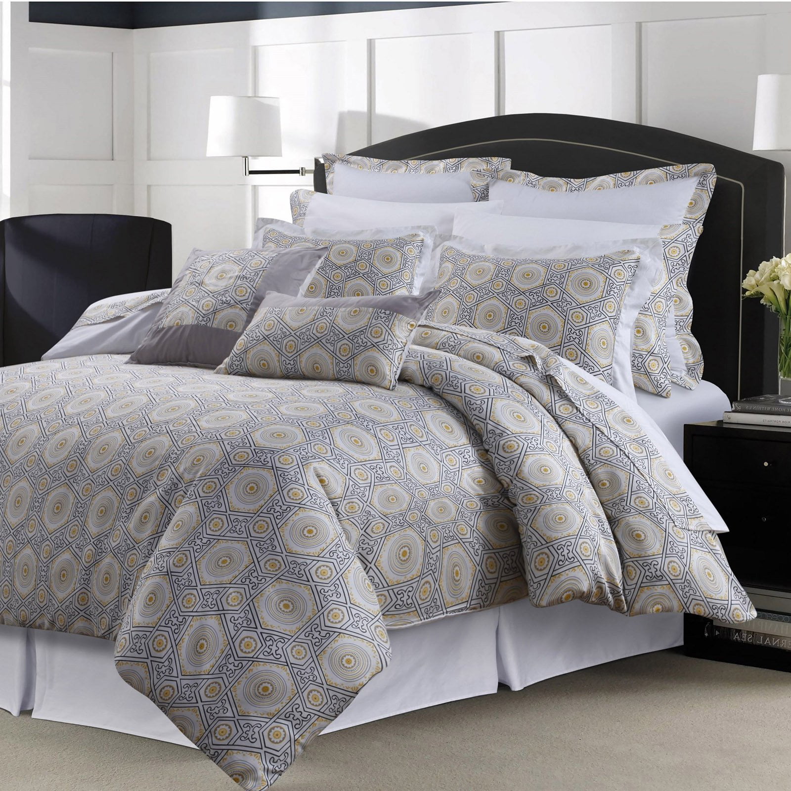 Tribeca Living 300TC Egyptian Cotton Sateen Maldives 12Piece Bedding