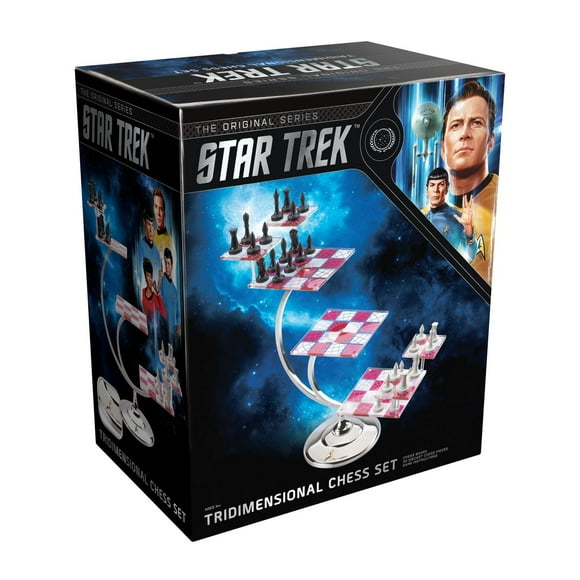 The Noble Collection Star Trek Tri-Dimensional Chess Set