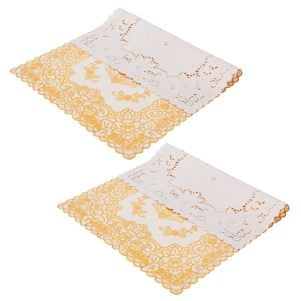 Posavasos, 2 piezas, 30 cm x 45 cm, de PVC, para mesa, bebidas, suministros para el hogar, probados y confiables