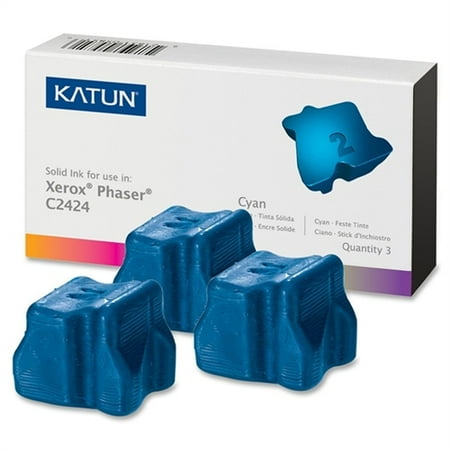 108r00660 Cyan Ink - Katun (108R00660) Xerox Compatible WorkCentre C2424 Solid Ink Sticks 37975