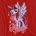thumbnail image 2 of My Little Pony Tv Girl Magic Women's T Shirt, Red, Large, 2 of 6