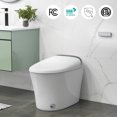 thumbnail image 4 of Costway Toilette Intelligente avec Écran DEL, Siège Chauffant Réglable, Sécheuse, Couvercle à Ouverture/fermeture Automatique, 4 of 10