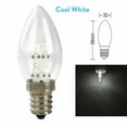 thumbnail image 2 of AMERTEER E12 LED Candelabra Light Bulb 4LEDS Candle Lamp 0.8W Light Warm White, 2 of 5