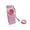Pink, variant on Compact Key Holder Portable Storage Box Compact Design Easy to Carry Small Safe Key Holder Decorative Bag Pendant