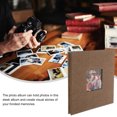 thumbnail image 3 of HINTRMENT Reusable Coffee Linen Photo Album with Self Adhesive Pages for Displaying Favorite Pictures, 3 of 5