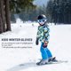 thumbnail image 4 of Guantes De Nieve Para Niños, Guantes De Nieve Forrados Con Forro Polar Para Invierno, Guantes De Esquí A Prueba De Viento Con Pantalla Táctil Para Niñas Y Niños, Guantes De Nieve Para Niños Serendint AP006639-01, 4 of 6