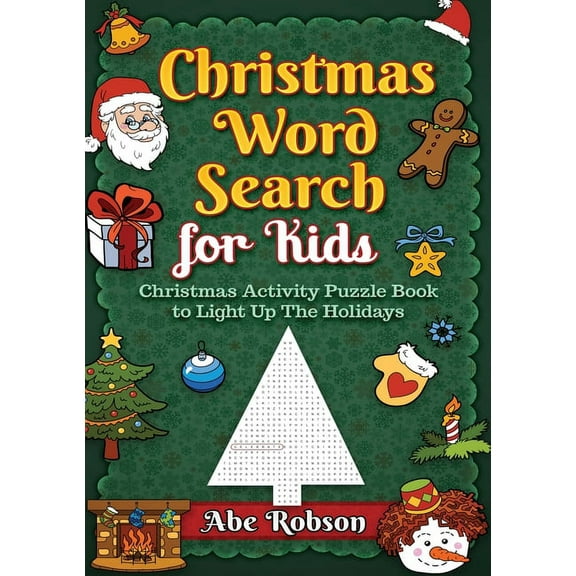 Christmas Word Search for Kids: Christmas Activity Puzzle Book to Light Up The Holidays, (Paperback)