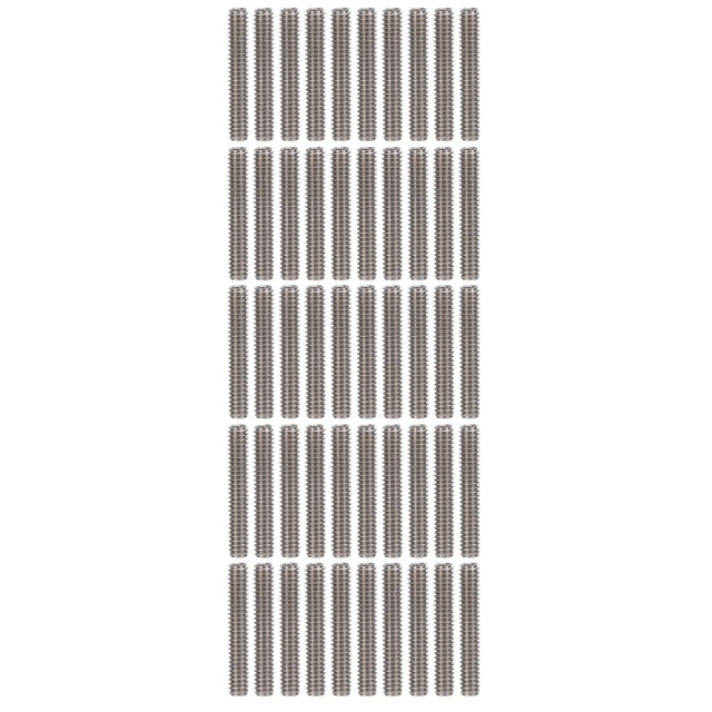 Tornillos de Fijación Nikou Tornillos de fijación A2-70 Kit surtido de tornillos de fijación de repuesto 50 piezas