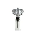 thumbnail image 5 of Safari Elephant Bottle Stopper Polished Aluminum, 5 of 5