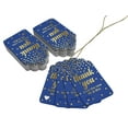 thumbnail image 3 of Inkdotpot ThankYou From The New Wedding Bottle Tag Real Gold Foil Favor Hang Tags Pack Of 50, 3 of 6