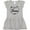 AC-Heather Grey, variant on Inktastic World's Best Nana Girls Baby Dress