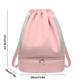 thumbnail image 2 of Kyusrd Summer Outdoor Patio Deals！Lightweight Wet And Dry Separation Swimming Leisure Backpack, 2 of 5