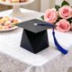 thumbnail image 5 of Cajas de dulces con forma de birrete de graduación: cajas de regalo de papel con borla para fiestas, cajas de dulces para celebraciones de graduación y obsequios para ceremonias de graduación., 5 of 6