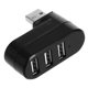 thumbnail image 1 of CHAO Adaptador divisor de alta velocidad con concentrador USB 2.0 de 3 puertos, 1 of 2