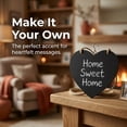 thumbnail image 3 of Unique Bargains Double Sided Hanging Sign Heart Shape 6.7in, 3 of 5