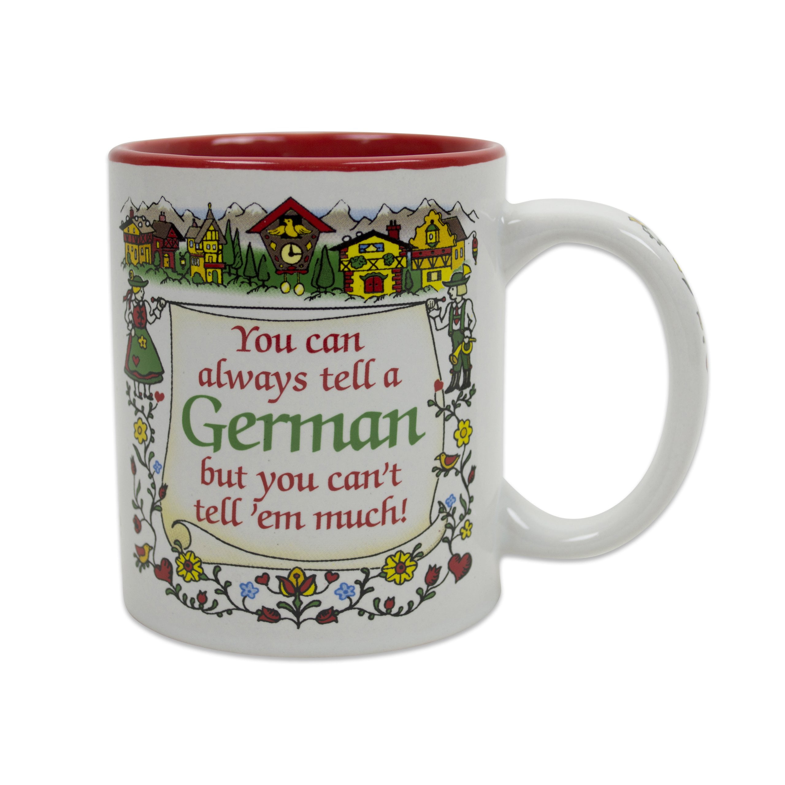 Gift for German Coffee Mug "Tell A German…"