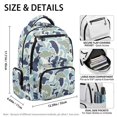 thumbnail image 5 of HUISEFOR Fish Camo School Backpack for Boys 17 Inch Large Capacity Bookbag with Adjustable Shoulder Strap, Lightweight School Bag Waterproof College Students Backpacks Age 6-18, 5 of 7