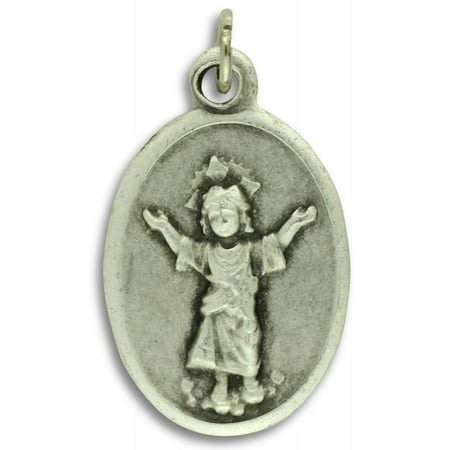 Lot of 5 - Divino Nino / Yo Reinare 1" Medals Silver Oxidized Made in Italy