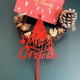 thumbnail image 4 of Christmas Acrylic Cake Insert  Elk  Party Cake Decoration Cake Decorations for Merry Christmas  Winter  New Year Themed, 4 of 4