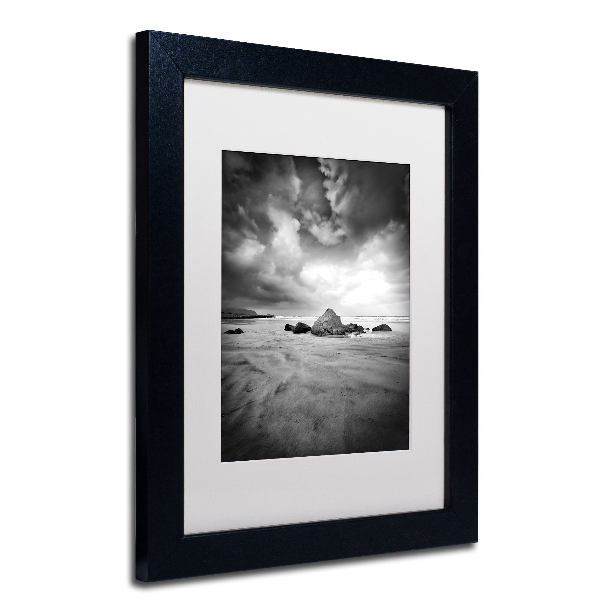 Trademark Fine Art "World in Change" Canvas Art by Philippe Sainte-Laudy, White Matte, Black Frame