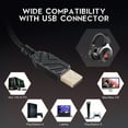 thumbnail image 5 of Casque de Jeu USB avec Microphone pour Ps4/pc/ps5/ordinateur Portable, 5 of 5