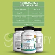 NeuroActive 8 Max Brain Support Supplement, Extra Strength Formula, Memory & Focus Support