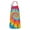 Colorful Rainbow Tie, variant on Rainbow Tie Dye Wave Pattern Apron-Garden Aprons for Women with Pockets-Cotton Linen Waterproof Kitchen Cooking Gardening Aprons Adjustable for Kitchen,Cooking,BBQ and Salon 33x27 Inch
