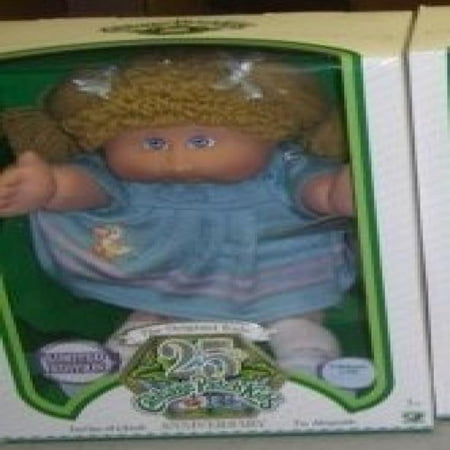 Cabbage Patch Kids 25th Anniversary Doll - Caucasian Girl with Mustard Blonde Hair