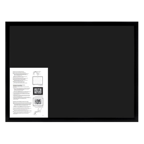 MCS 20X27 Puzzle Picture Frame Black