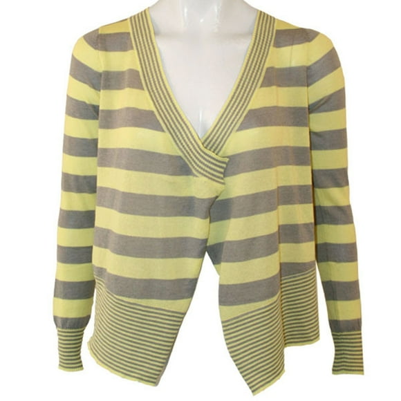 Billabong - On Deck Citrus Yellow Juniors Cardigan Sweater - Small