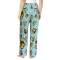thumbnail image 6 of Pajama Pants Women - Funny Banana Monkey Soft Breathable Sleep & Lounge Pants for Women, Comfy Casual Pj Pants Bottoms with Pockets, 6 of 7