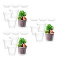 thumbnail image 6 of Masteelf 12 Pcs  Flower Pots  Garden Pots Plastic Planters Plant Pots Planting Pots Strawberry Planter Home Decors 0.15 Gallon, 6 of 8