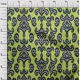thumbnail image 2 of oneOone Polyester Lycra Fabric Paisley & Floral Ikat Print Sewing Fabric BTY 56 Inch Wide, 2 of 4