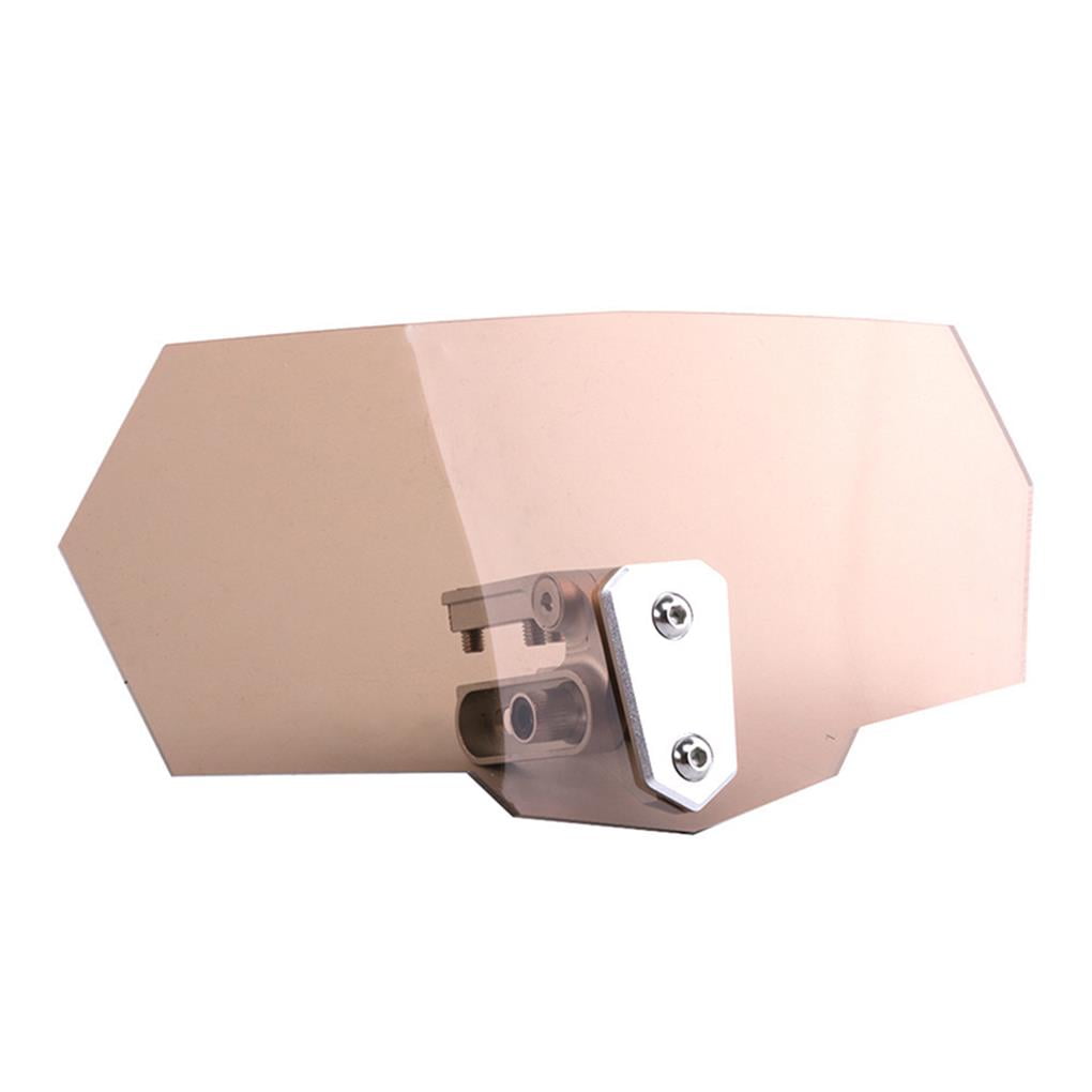 Motorcycle Windshield Airflow Adjustable Windscreen Wind Deflector