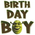 thumbnail image 2 of Boy's Shrek Birthday Boy Shrek  Graphic Tee White Large, 2 of 4