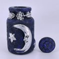 thumbnail image 5 of Botella de bruja hombre verde / cabeza de muerte / luna de decoración celestial / botella de poción de tarro de boticario, Wicc gótico, 5 of 5