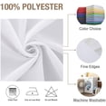 thumbnail image 4 of Round Tablecloth 100% Polyester Circular Bridal Shower Table Cloth – Solid Soft Dinner Table Cover for Wedding Party Restaurant (White, 70 inch), 4 of 7