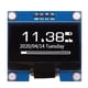 thumbnail image 1 of Módulo OLED Pantalla LED LCD de 1,3 pulgadas Blanco/Azul 128X64 SSD1306 SH1106`, 1 of 7