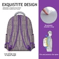 thumbnail image 5 of "Boho Chic Campus Backpack - Vintage Tribal Print with Laptop Compartment, Durable Water-Resistant Daypack for Students & Travelers", 5 of 6