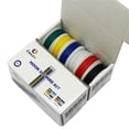 thumbnail image 2 of Kit de cables eléctricos CBAZY 24 AWG, 6 colores, 10 m cada uno, 2 of 7