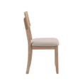 thumbnail image 4 of Linon Jordan Wood Set of Two Dining Chairs in Washed Gray, 4 of 18