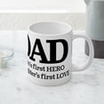 thumbnail image 5 of CafePress - Dad A Son's First Hero - 20 Oz White Ceramic Mega Mug, 5 of 5