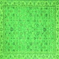 thumbnail image 1 of Ahgly Company Indoor Square Oriental Green Traditional Area Rugs, 5' Square, 1 of 4